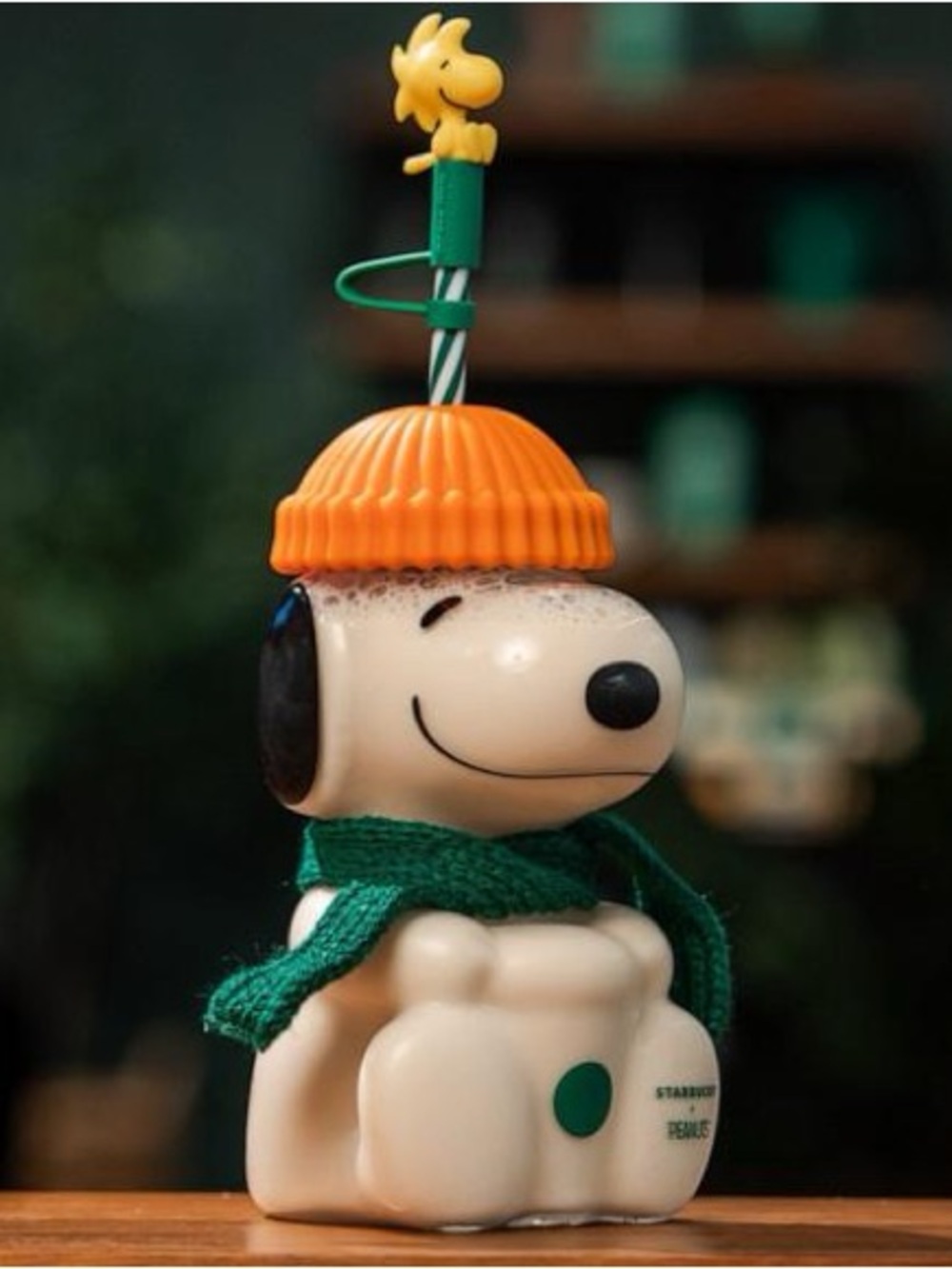 Starbucks x Peanuts Snoopy Glass Cup